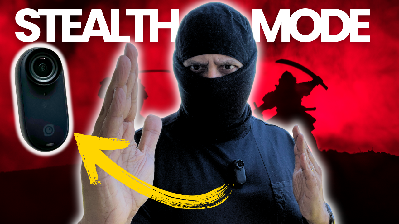 Stealth mode Insta360 GO 3 now in black